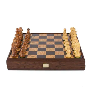 Olive Wood Chess Set Box