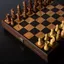 Olive Wood Chess Set Box