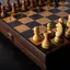 Olive Wood Chess Set Box