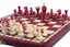 Red Chess Set