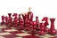 Red Chess Set