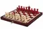 Red and White Chess Set