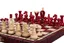 Red and White Chess Set