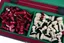 Red and White Chess Set