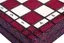 Red and White Chess Set