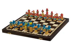 Russian Wooden Chess Set