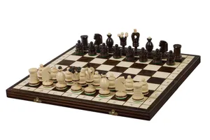 The King's Small Wooden Chess Set