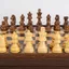 Small Olive Wood Chess Set