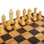 Small Olive Wood Chess Set