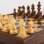 Small Olive Wood Chess Set