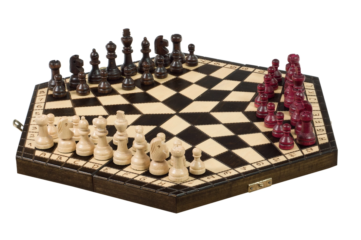 Three-Player Chess Set
