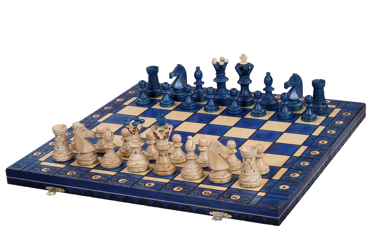 Tunisian Wooden Chess Set