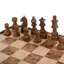 Walnut Burl Chess Set Box Size 4