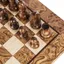 Walnut Burl Chess Set Size 5