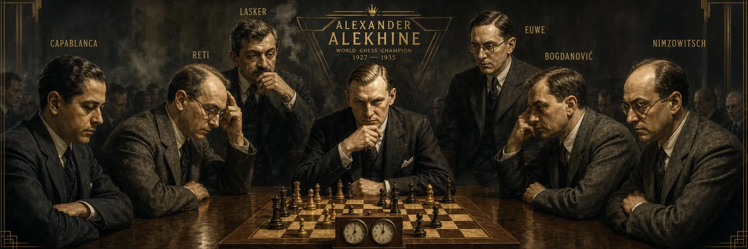 Alexander Alekhine’s great rivals at the pinnacle of chess