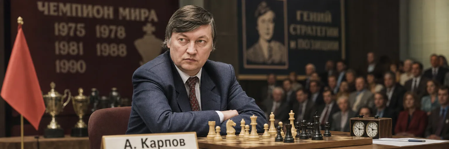 Anatoly Karpov’s lasting imprint on the world of chess
