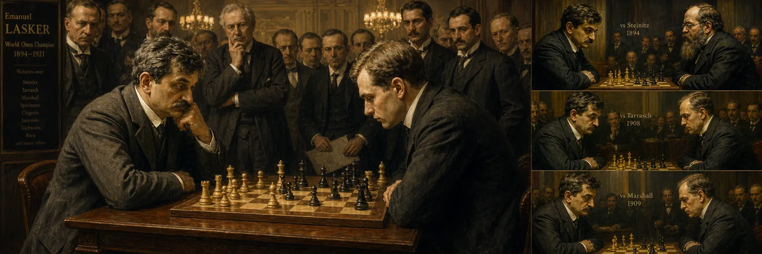 The most significant clashes of Emanuel Lasker’s career