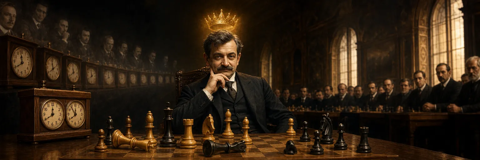 Why Emanuel Lasker transformed the history of the world championship