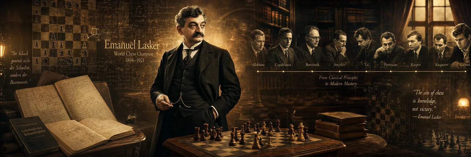 Emanuel Lasker’s legacy in the evolution of modern chess