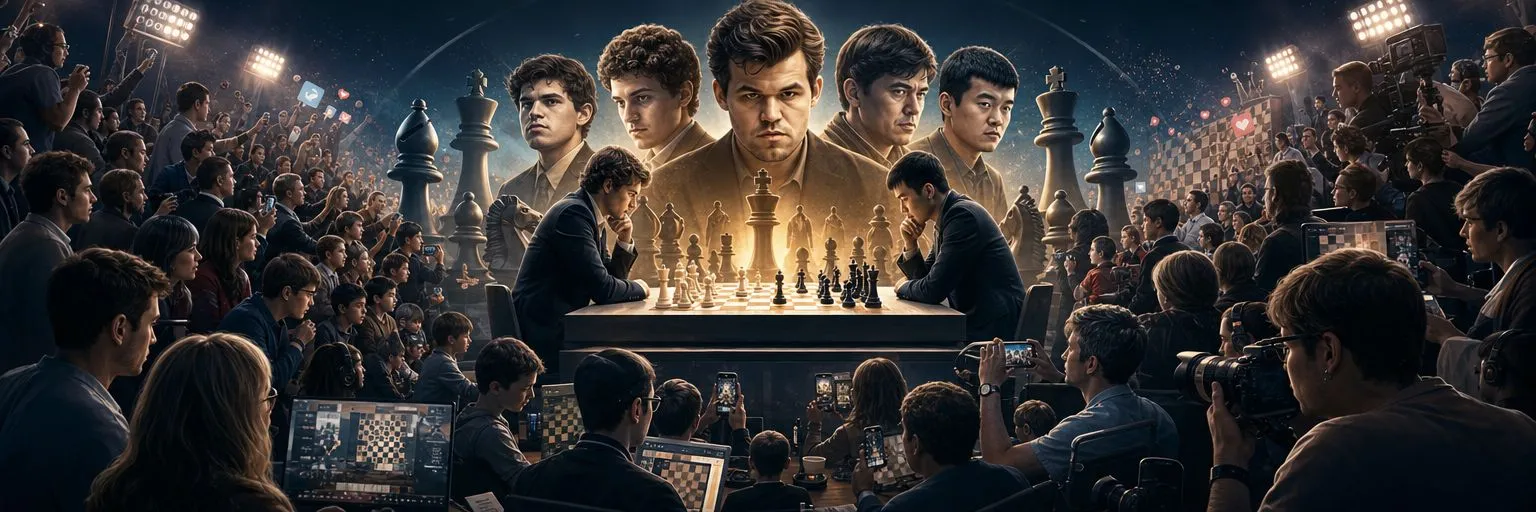 The impact of famous players on the popularity of chess