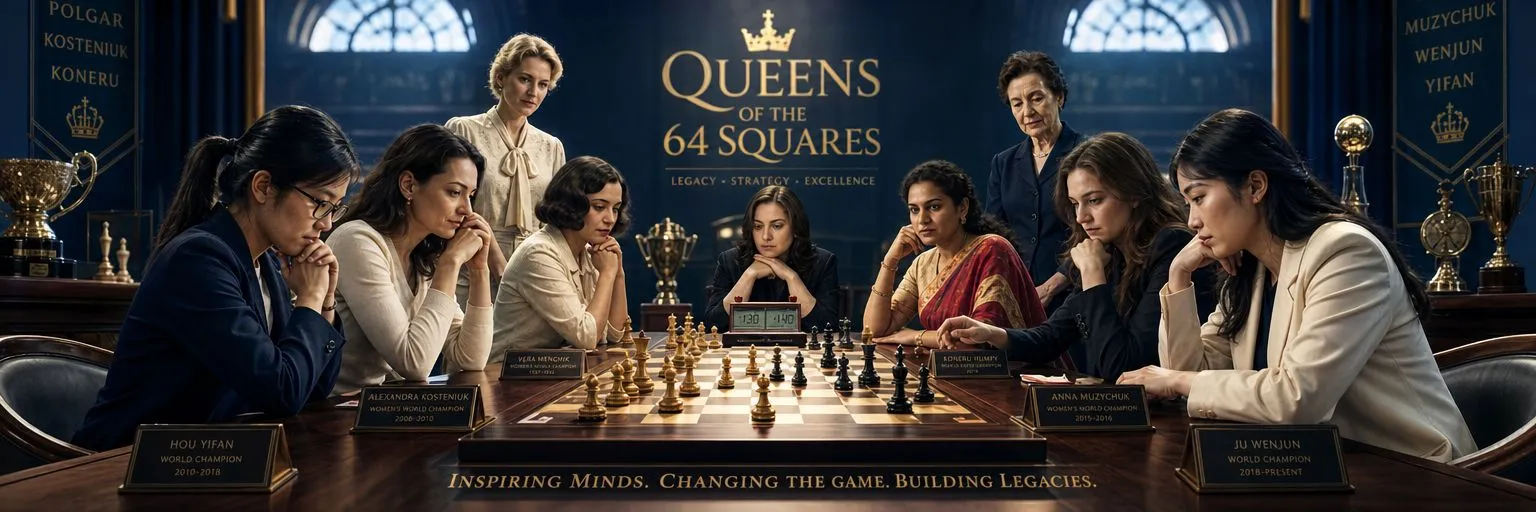 Famous women chess players who have shone at the highest level