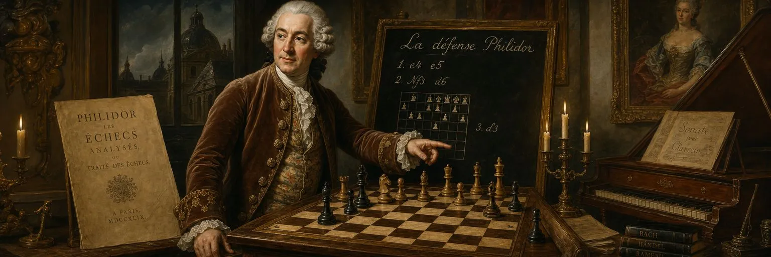 Philidor’s legacy in chess history