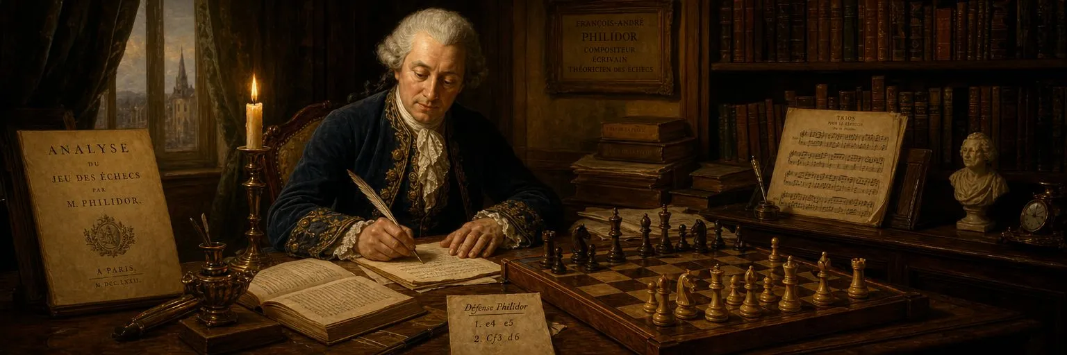 Philidor, an essential author and theorist