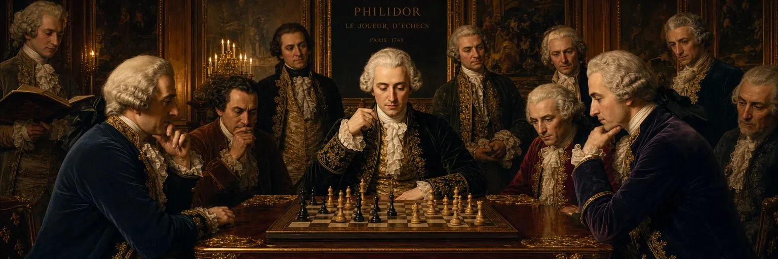 Philidor facing the greatest players of his time
