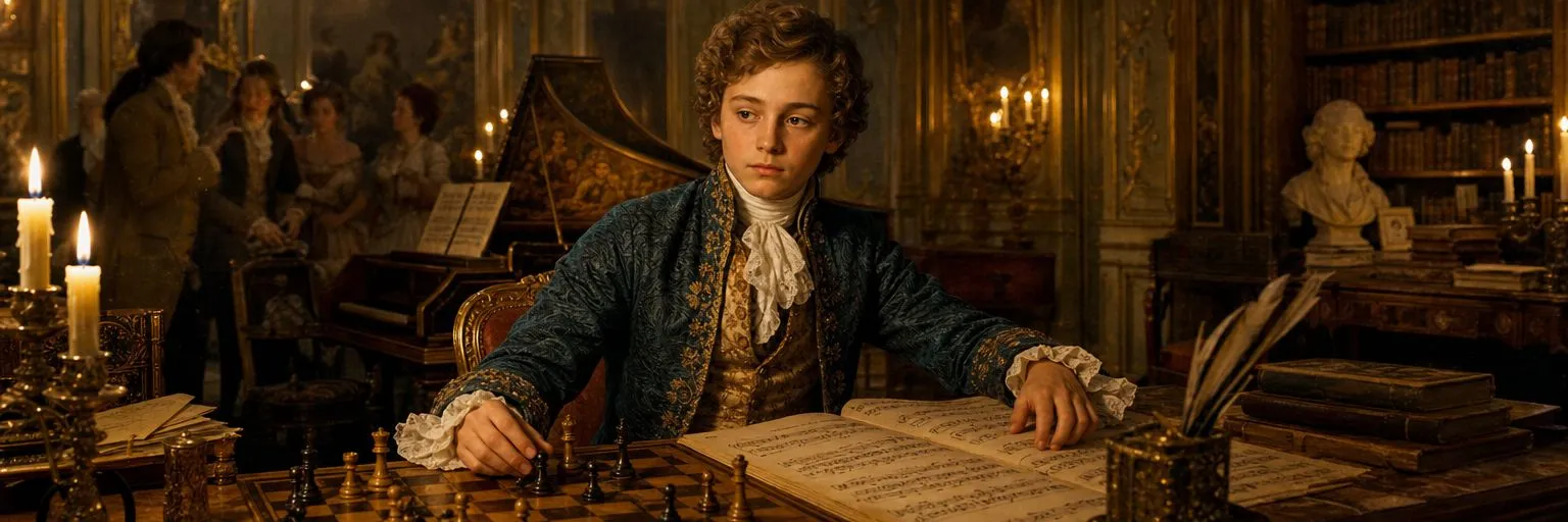 The origins of a prodigy between music and chess