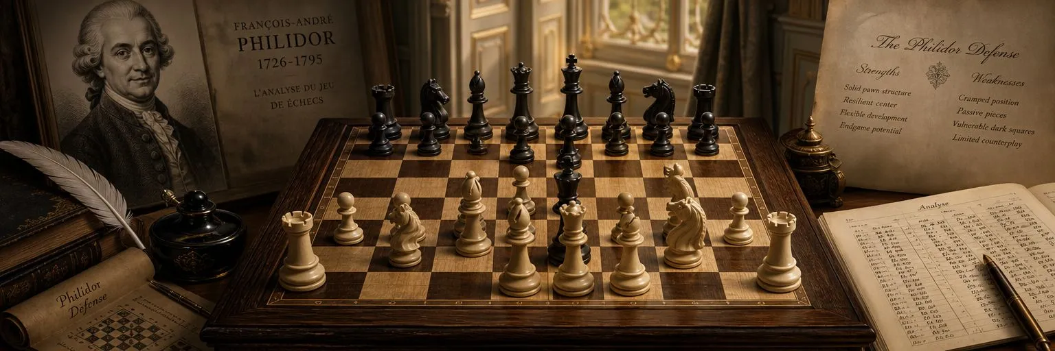 Strengths and weaknesses of the Philidor Defense