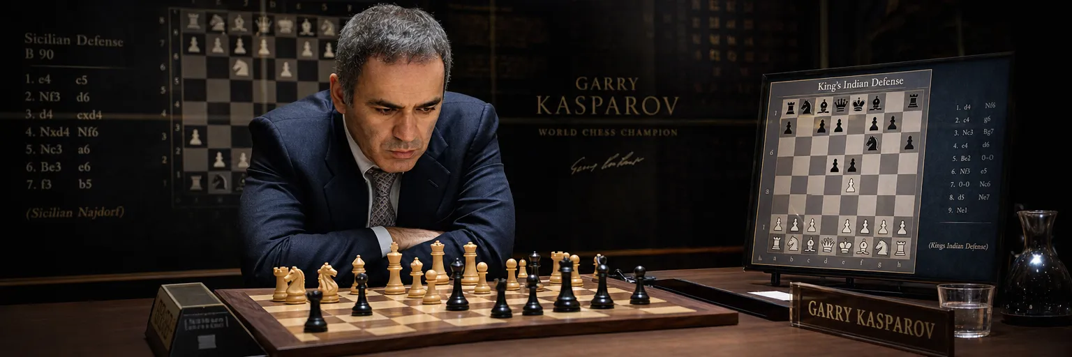 Garry Kasparov's favorite openings