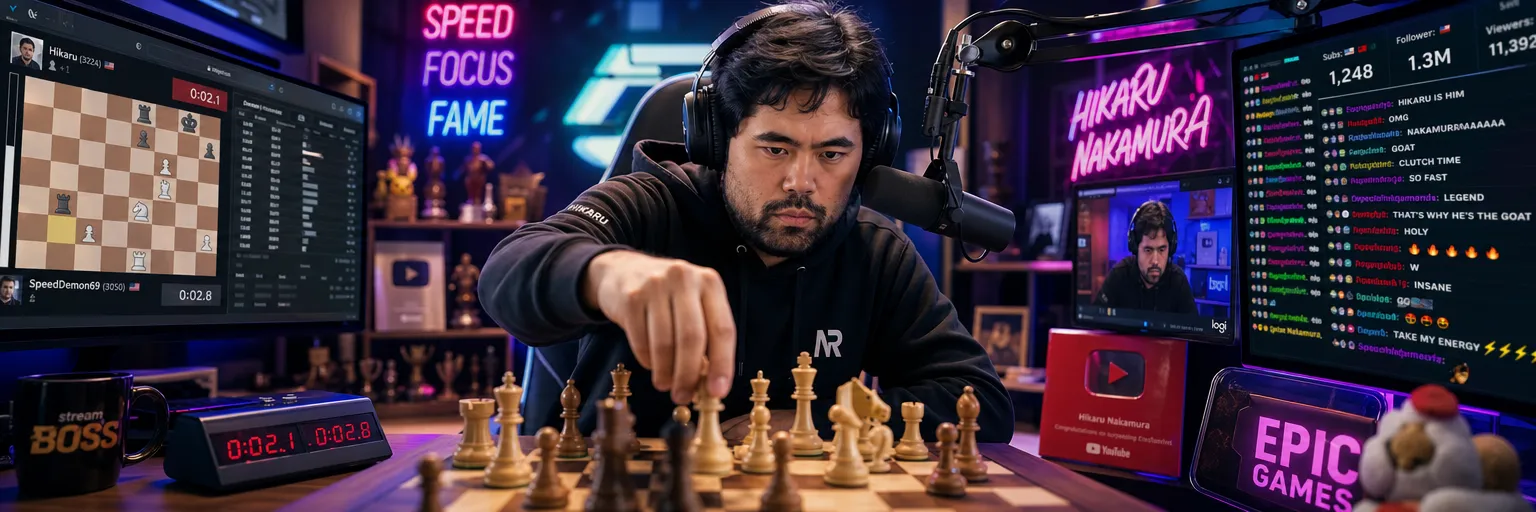 Osobowość Hikaru Nakamury między rywalizacją, streamingiem a rozrywką