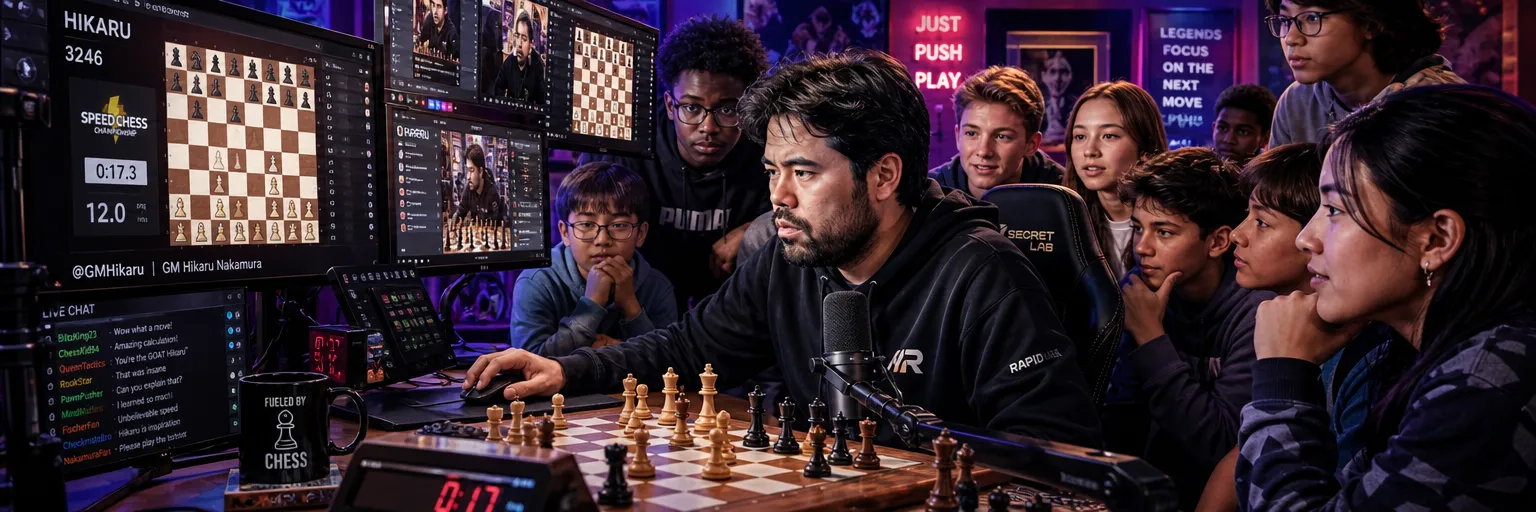 Jak Hikaru Nakamura inspiruje nowe pokolenie graczy