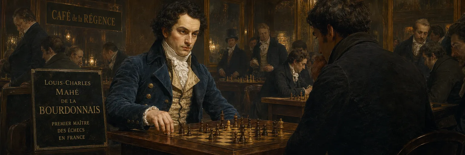 How La Bourdonnais became the first great French chess master