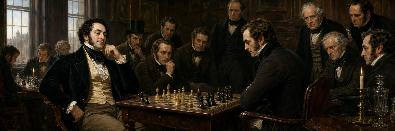 The legendary duels between La Bourdonnais and Alexander McDonnell