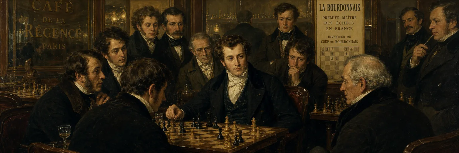 La Bourdonnais's influence on the history of chess in France
