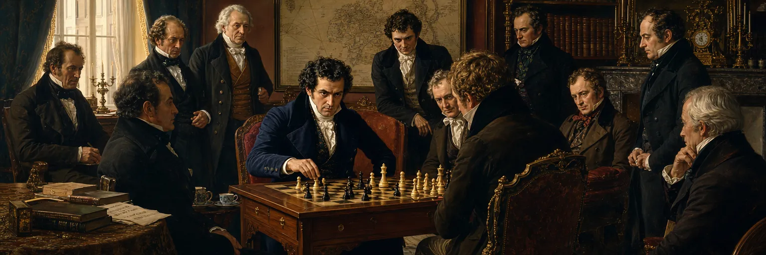 La Bourdonnais against the greatest European players of his time