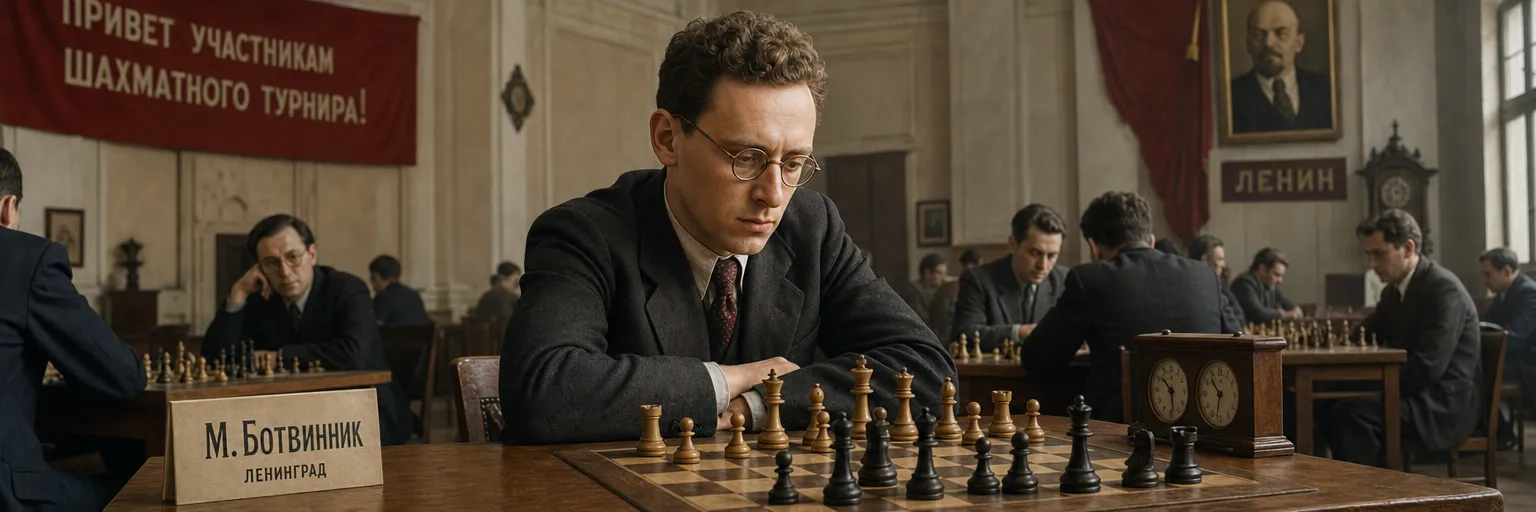 Mikhail Botvinnik's early years and his rise in the world of chess