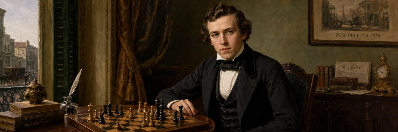 Chi era Paul Morphy, prodigio degli scacchi americani?