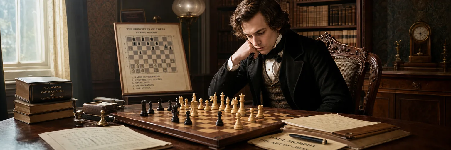 Le lezioni da trarre dalle partite di Paul Morphy per migliorare a scacchi