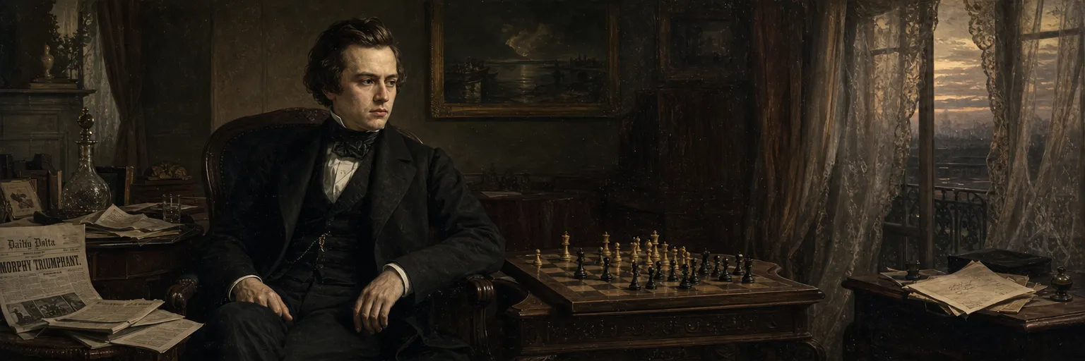 Il misterioso ritiro di Paul Morphy lontano dalle competizioni