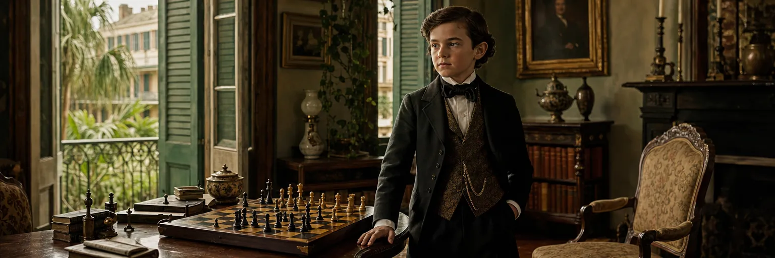 Le origini e la giovinezza di Paul Morphy a New Orleans