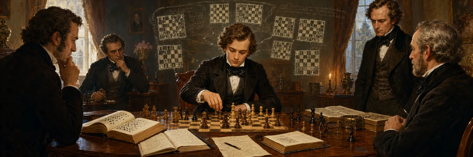 Come Paul Morphy è diventato un virtuoso degli scacchi in pochi anni
