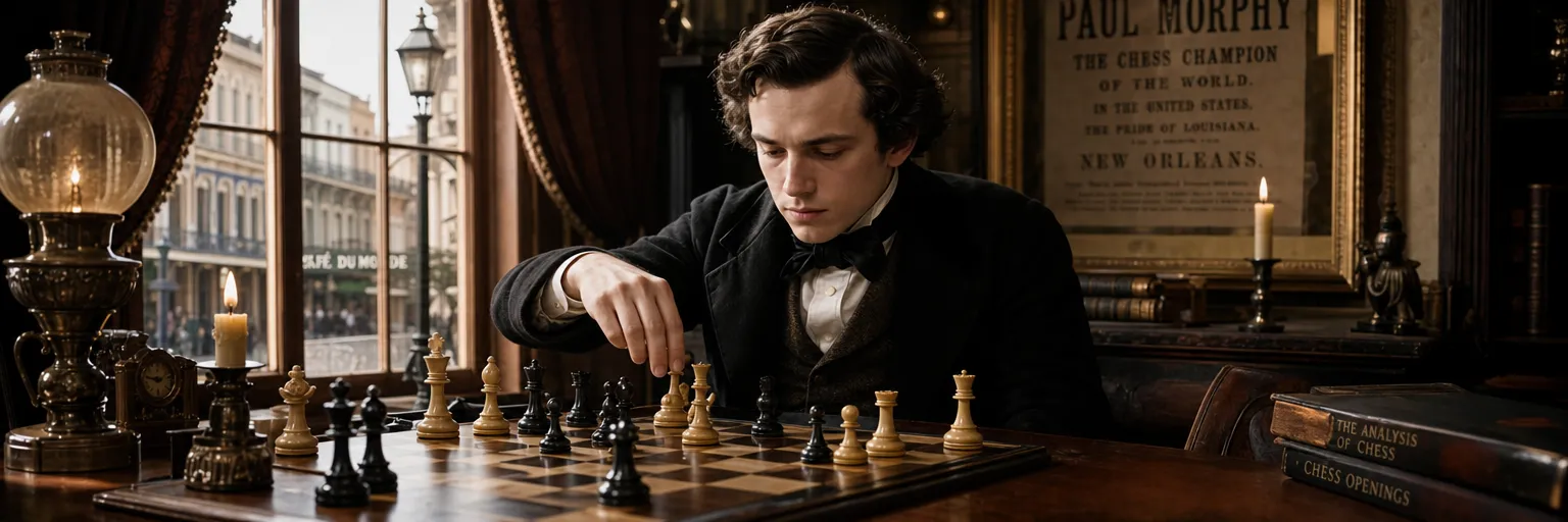 Lo stile di gioco di Paul Morphy: attacco, iniziativa ed eleganza