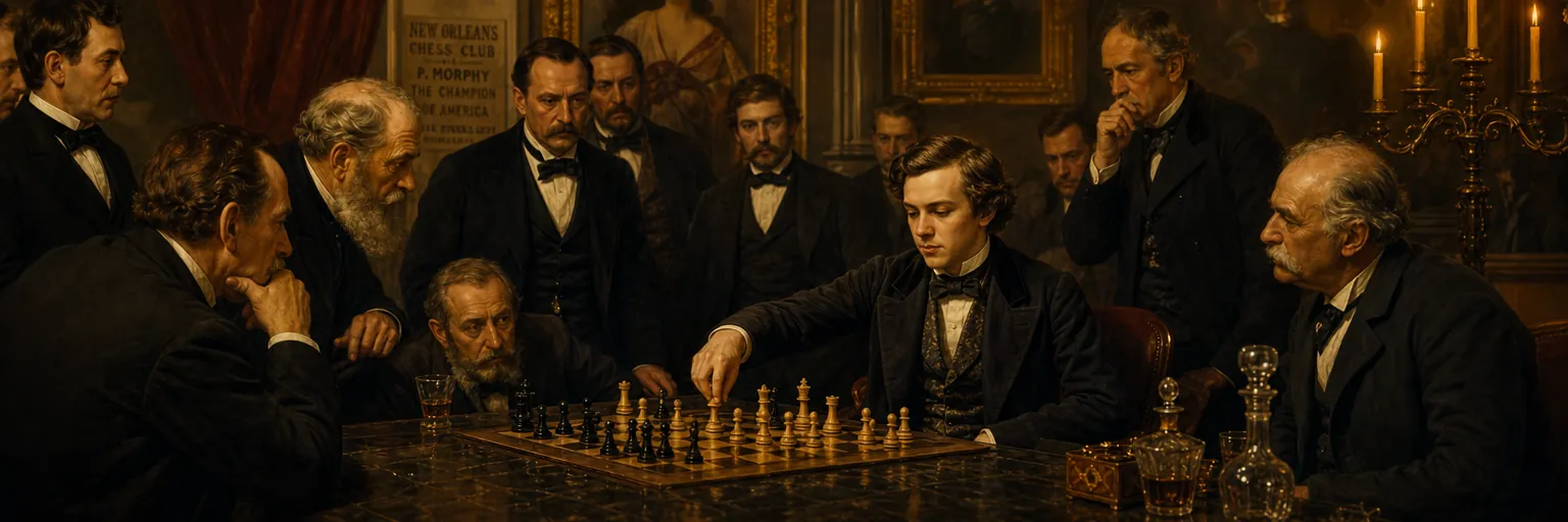 Perché Paul Morphy è considerato un prodigio degli scacchi