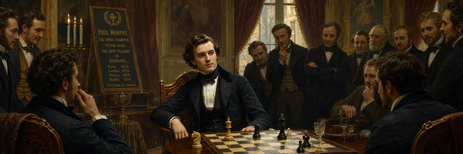 Les succès majeurs et les distinctions non officielles de Paul Morphy