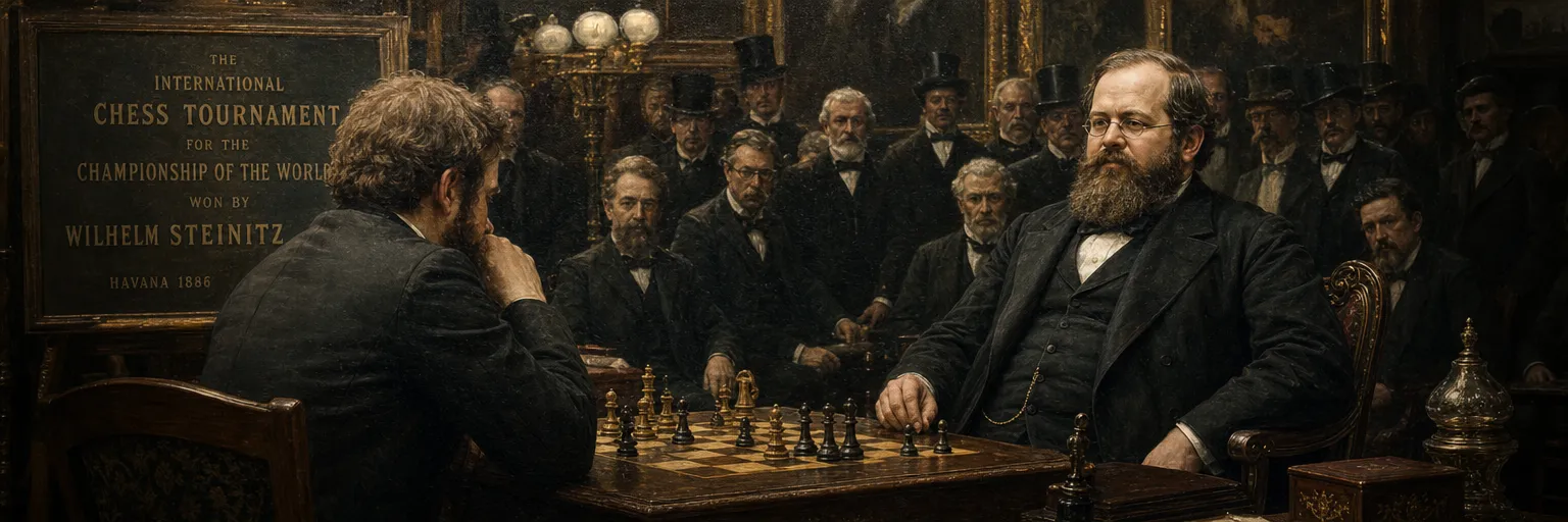Wie Wilhelm Steinitz der erste Schachweltmeister wurde