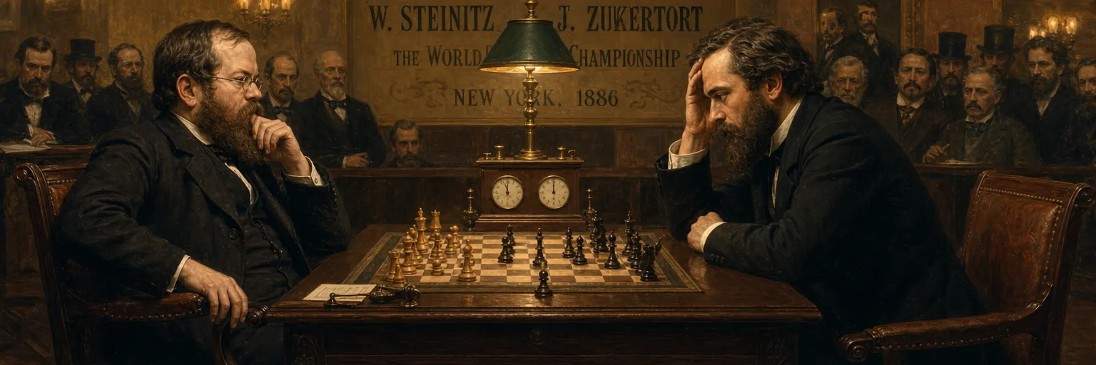 Das historische Duell gegen Johannes Zukertort
