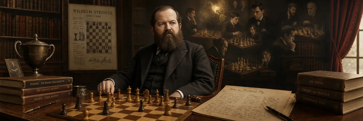 Warum Wilhelm Steinitz eine bedeutende Figur des Schachs bleibt